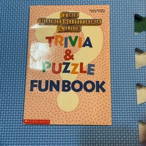 Scholastic Baby-Sitters Club Trivia & Puzzle Fun Book